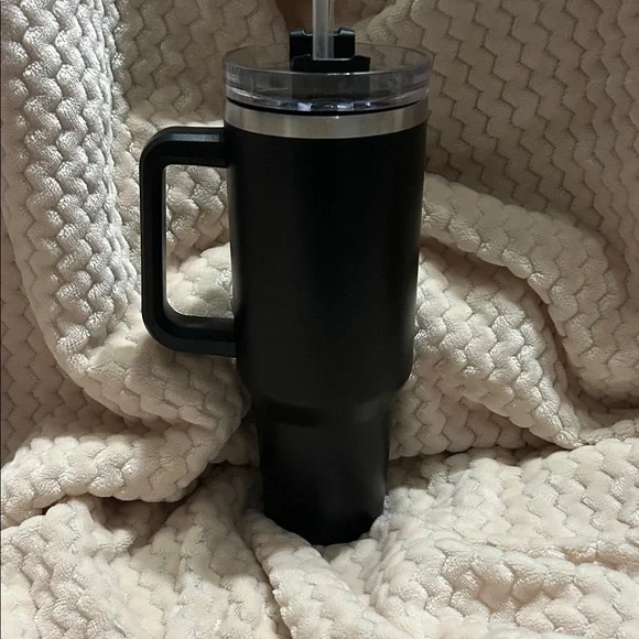 40 oz Buff City Soap Stainless Black Tumbler - Picture 4 of 7